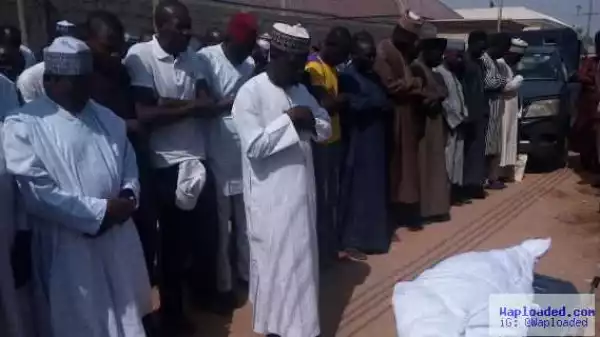 Photos From The Burial Of NFF Protocol Officer Shot Dead By Armed Robbers